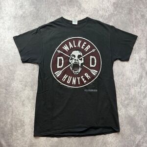 The Walking Dead Daryl Dixon Walker Hunter Angel Wings Graphic T-Shirt Mens M